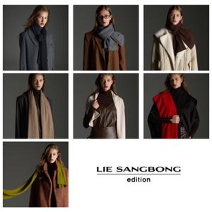 [이상봉에디션] 캐시미어100 머플러 1종 LS024