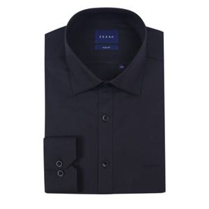 [백화점][예작(셔츠)]슬림핏 남자 긴팔 스판 기본 블랙 셔츠YJFSBS160BK