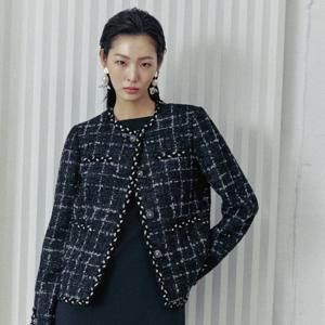 르네크루 26SS 시그니처 인터플레이 트위드재킷