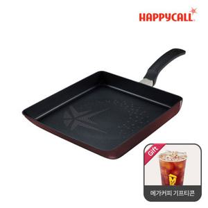 [리뷰후기+메가커피 기프티콘 증정] 해피콜 올 뉴 컴포트 다이아몬드 IH 인덕션 후라이팬 계란말이팬 중형