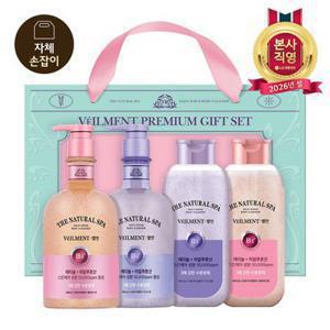 [더블7%][LG설선물세트] 수분광채 벨먼 스파세트(벨먼 바디워시 400mlx2개+200mlx2개)