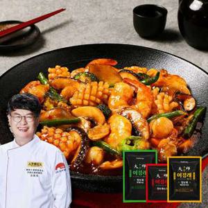 [소비기한임박특가] 중식대가 여경래 팔보채 3세트(해물3팩+야채3팩+소스3팩)