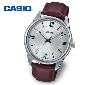 [정품] CASIO 카시오 MTP-V005L-7B5 남성 야광 수능 가죽시계