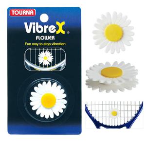 투나 VIBREX 플라워 댐프너 꽃 엘보링 진동방지 테니스라켓 댐프