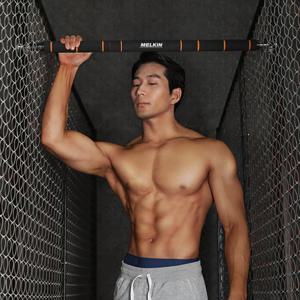 멜킨 세이프디럭스철봉_단축64~100cm 가정용 문틀 실내 풀업바