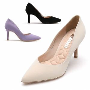 [미소페] 여성 심플 펌프스 012211004 8cm 3color