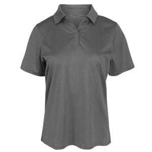 언더아머 여성 히트기어 반팔 카라티셔츠 1261606-025