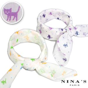 아사면 손수건스카프_야옹이(1SA011)