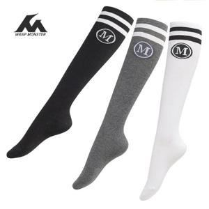 랩몬스터 국내제조 니삭스 레터링 등산 패션 줄무늬 양말 1켤레