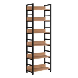 레아 기본형 6단400 B 철제책장 오크