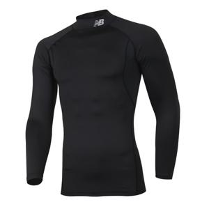 [NEWBALANCE] NBD4CB1219 하프넥 로고 긴팔 언더셔츠 (블랙)