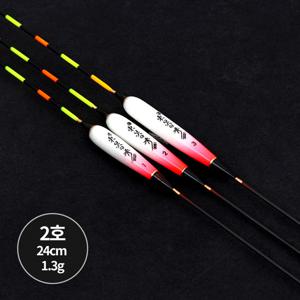 싸파 튜브내림 찌 24cm 핑크 민물 내림낚시 솔리드톱