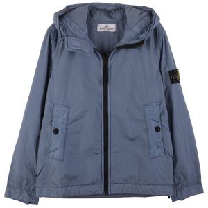 스톤아일랜드 키즈 와펜 후드자켓 블루 761640233 V0046