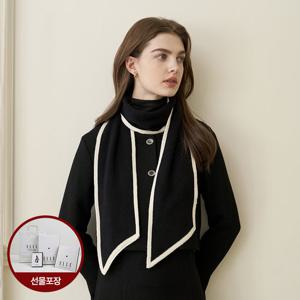 [선물포장+쇼핑백증정] 엘르 굿솔리드 롱 니트 쁘띠 머플러 SE14MX318