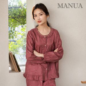 마누아 60수 고밀도 파자마세트 퍼피 여자잠옷 5928