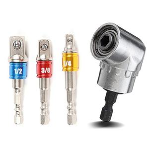 앵글드라이버 소켓 어댑터 4종세트/복스 임팩 코너드릴 코너비트