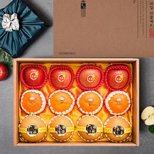 [보자기동봉][미담]프리미엄 특6호 사과4과+배4과+레드향4과  5.5kg 혼합과일 선물세트