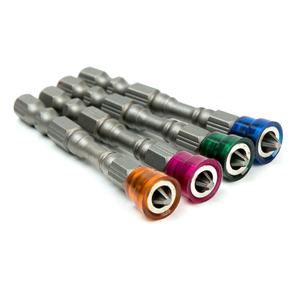 자석 십자 토션 드라이버 비트 4종 세트/복스 비트소켓 드릴비트