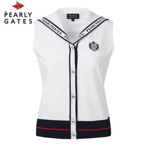 [파리게이츠] 여성 컬러블록 세일러 니트 베스트