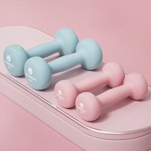 미용 아령 덤벨 홈트 운동 여성 논슬립 2개 1세트 0.5kg 스카이
