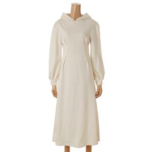 [포커스]헤라 핀턱 후드 원피스_FS3B7OP0147