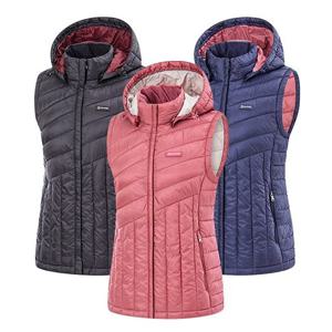 [콜핑]LD08 여성 겨울 가볍고 따뜻한 후드 경량패딩조끼 KSV7592W