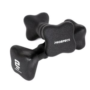 프로-스펙스 네오프렌 컬러아령 2kg 2개 1세트/블랙