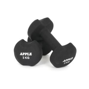 아리프 네오프렌 애플아령 3kg 2개 세트 헬스 홈짐