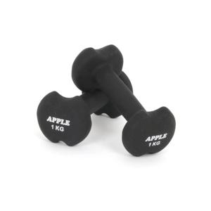 아리프 네오프렌 애플아령 1kg 2개 세트 헬스 홈짐