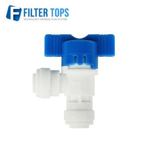 1/4(6mm) L형 볼밸브 엘보타입 중간밸브 ㄱ자 잠금밸브 - 정수기