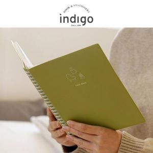 인디고 생활의 온도 가계부 (캐쉬북 만년형) (올리브)
