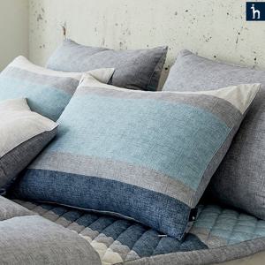 [헤지스홈]모달 앤드류 블루 베개커버[40x60cm]
