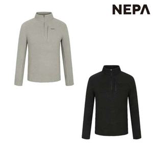 [네파]7J75406 남성 겨울 등산 자카드 플리스 집업 긴팔 티셔츠