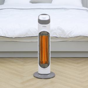 [슬림한 디자인과 편리한 회전기능] 레이나 스탠드형  카본히터 난로 RH-1123