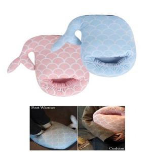 돌고래 USB온열발난로 쿠션 USB발난로 발히터