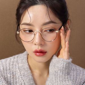 어나더루트 안경테 JEMILOVA C02 동글이 라운드 메탈테 니켈프리