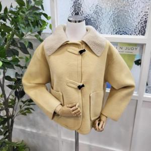 부루앤쥬디 sh06 골지카라떡볶이코트 YL BQBCT001C