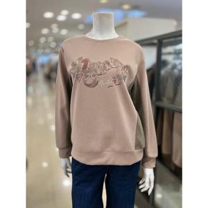 후라밍고 세이브존01 나뭇잎자수티셔츠 F15234089