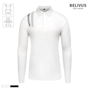 빌리버스 골프웨어 남자 티셔츠 BBLT013 기능성 카라티 스판 긴