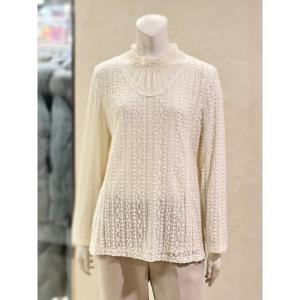 벨리시앙 세이브존01 스모킹 레이스 블라우스(2color) BL4132