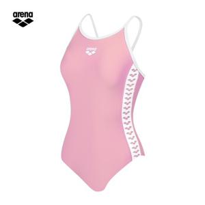 아레나 여성 탄탄이 A4SL1CO08 ROS  (주머니백 증정) 팀아레나 싱글플라이 레스트백 원피스 실내수영복