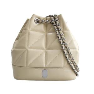 [에스콰이아]24SS 신상 뉴 트렌드 퀼팅 쁘띠 미니 체인 패션 백팩 ECDSHB636BE