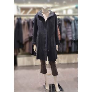 [트리아나] 소고 후드울 체크코트TG4HA03