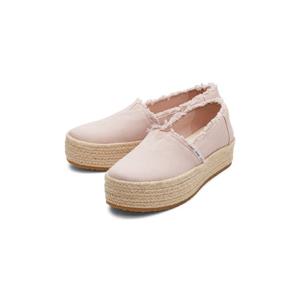 탐스 24SS 클리어런스발렌시아 밝은 핑크 여성 에스파드류 TOSO4E030P1