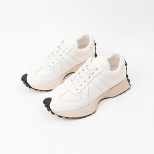 [신난다슈]여성 스니커즈 키높이 운동화 소가죽 RM241998 화이트