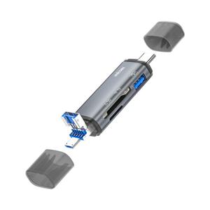 유니콘 XC-2000M OTG 멀티카드리더기 USB C타입 5핀 겸용