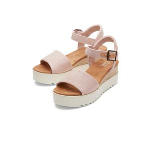 탐스 24SS 클리어런스다이에나 밝은 핑크 여성 샌들 TOSO4E095P1