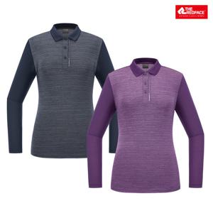 [레드페이스 본사] 여성 로빈쿨멜란요꼬칼라티셔츠 REWFTSS24252