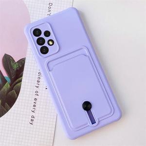 갤럭시퀀텀5 A55 5G 파스텔컬러 젤리카드수납 풀커버 범퍼케이스