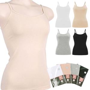 제임스딘 여성면스판런닝 학생 교복 베이직 무지 끈런닝 끈나시